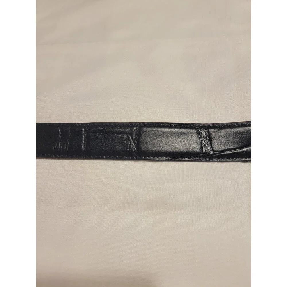 Oaktree Piel Ginuine Leather Black Men's Belt Size 34